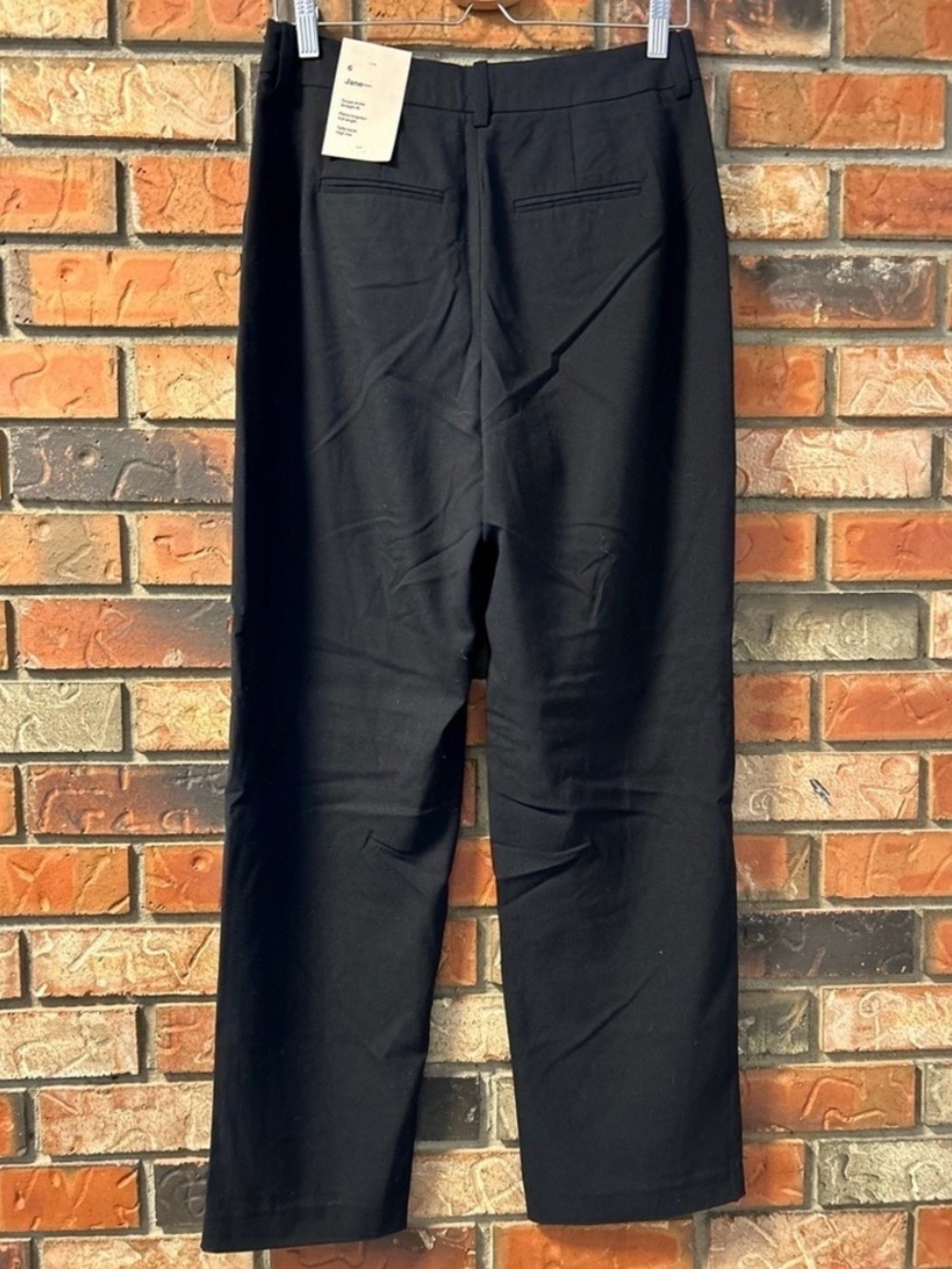 NEW with tags Frank + Oak The Jane High Rise Straight Leg Trouser Pant - Picture 9 of 9